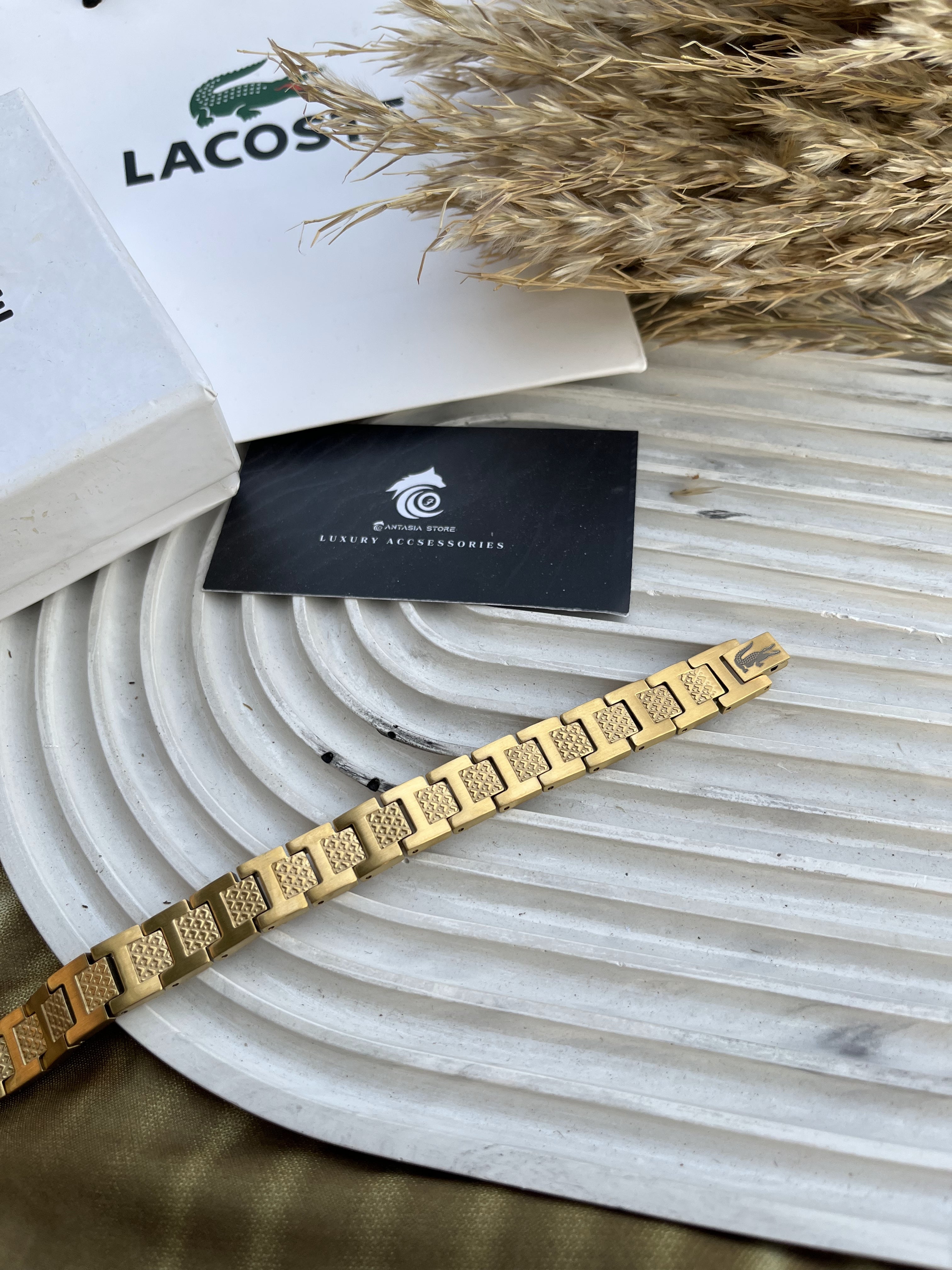 Gold Lacoste Bracelet 3