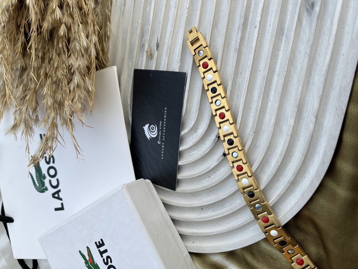 Gold Lacoste Bracelet 3