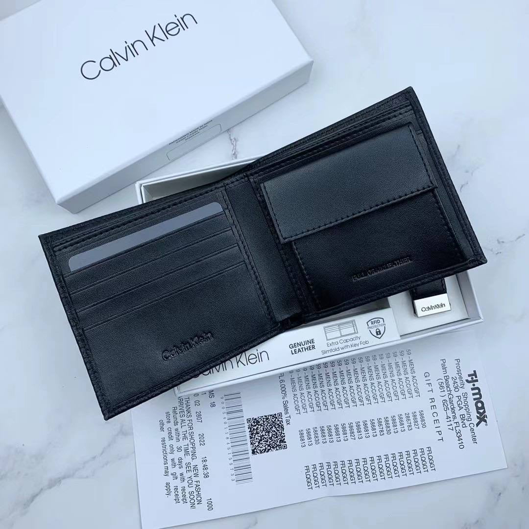 Calvin Klein wallet + Keychain