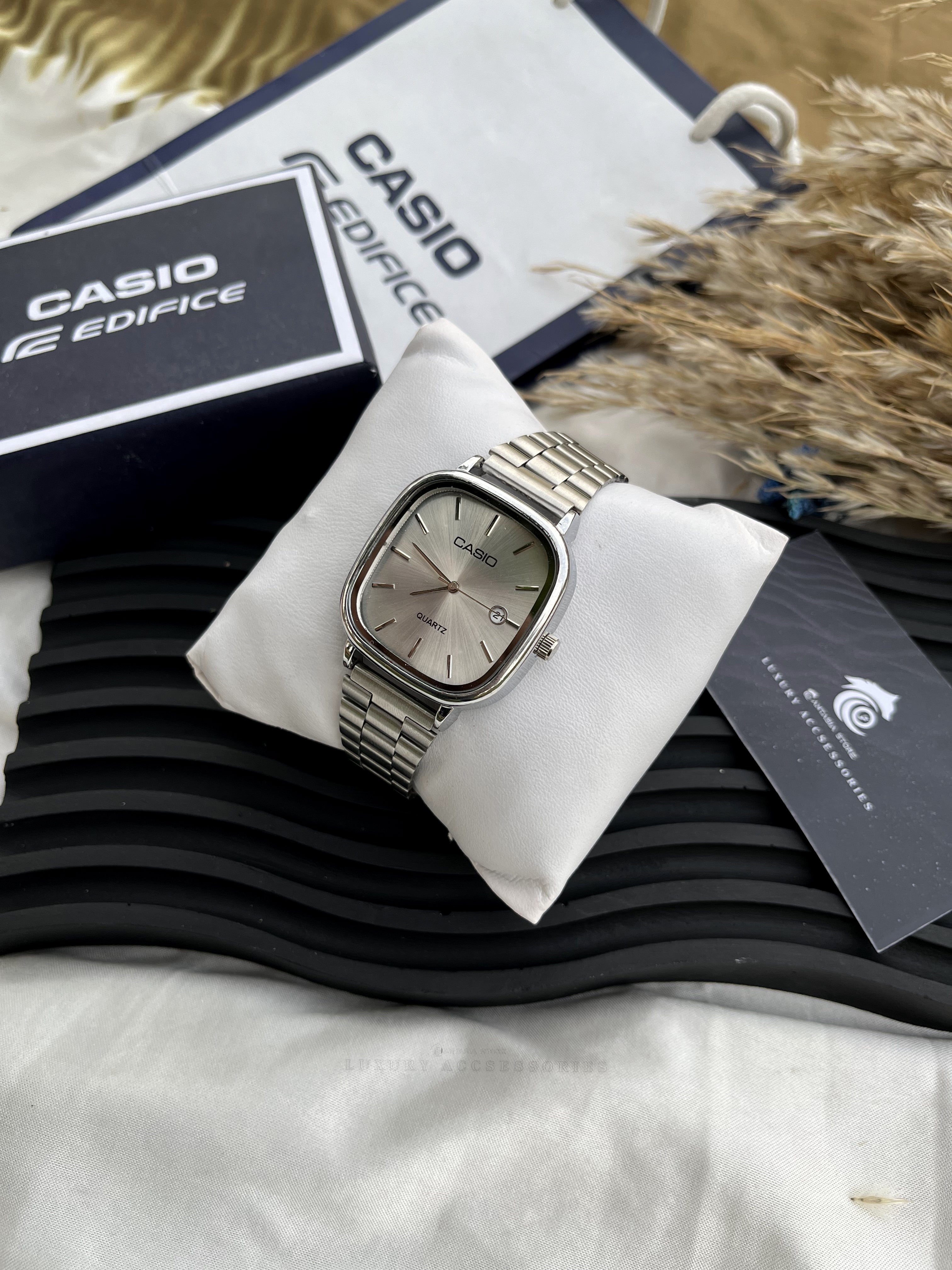 All Silver CASIO