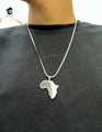 Africa Map Necklace 6 Designs
