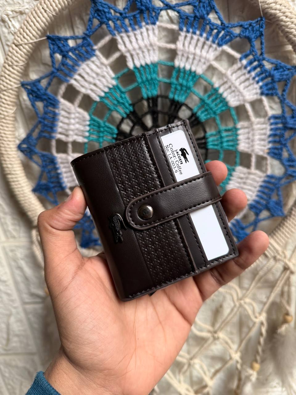 Slim Lacoste Smart Wallet