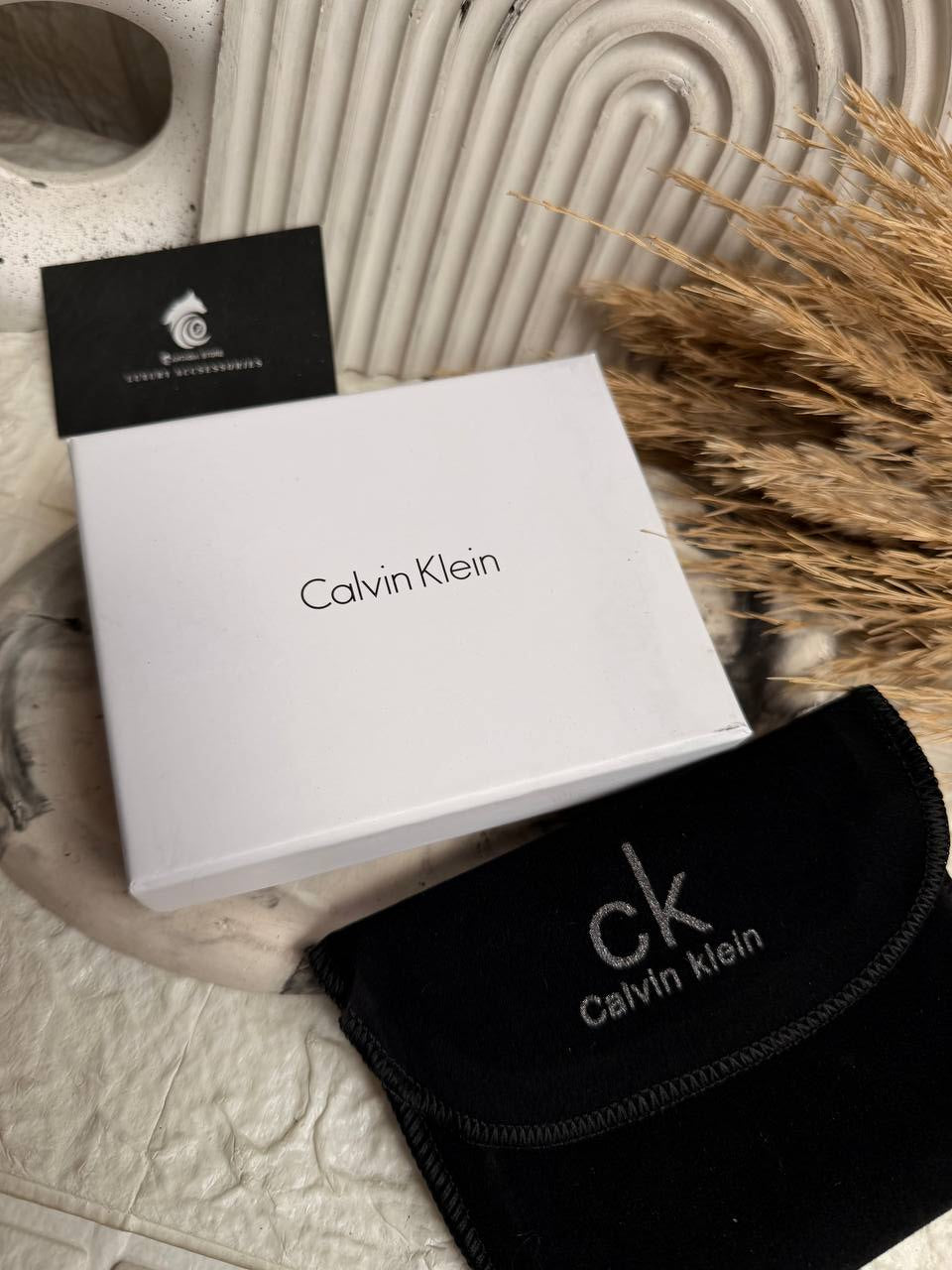 CK Men's Slim Wallet & Card Holder