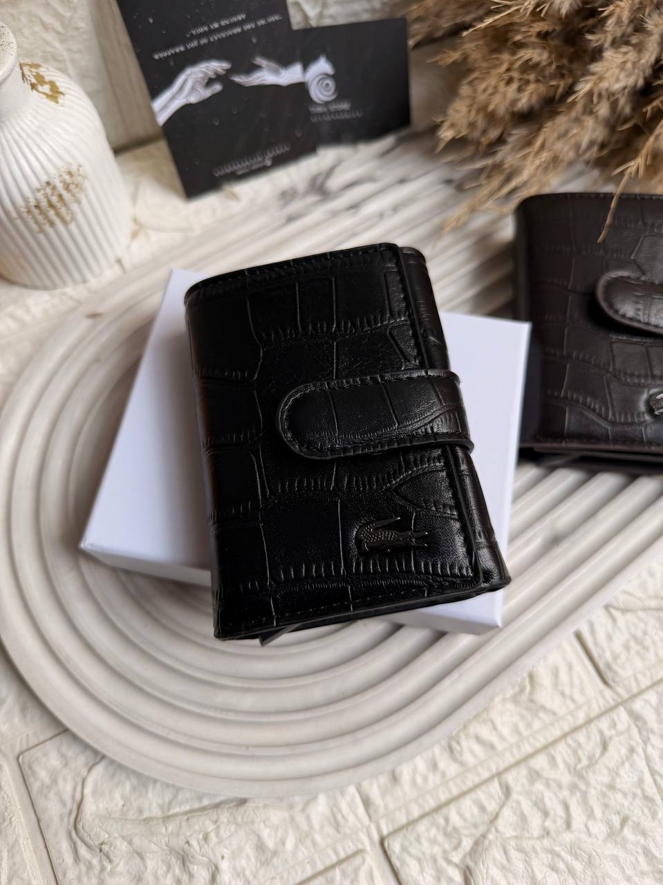 Lacoste Men's Slim Wallet & Card Holder