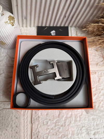 Hermes Double-Face Leather Belt