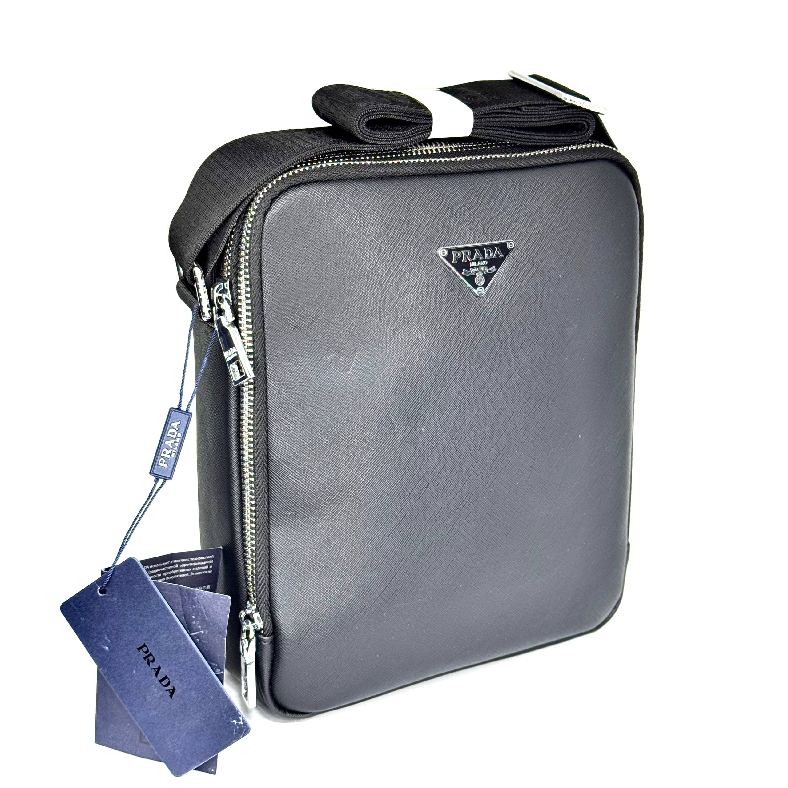 Men’s Crossbody Bag – Prada Style