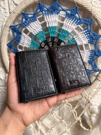 Dior Men's Slim Wallet & Card Holder