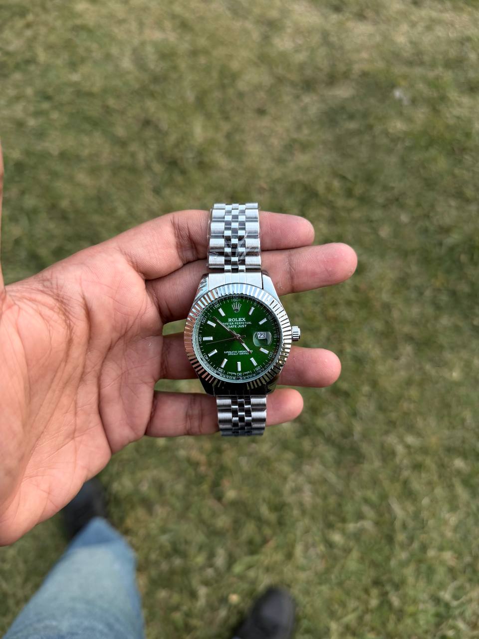 Rolex Watch Transparent Case Back