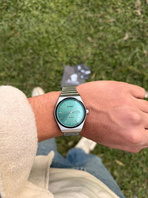Casio Silver-liqht green