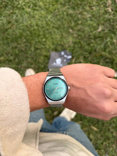Casio Silver-liqht green