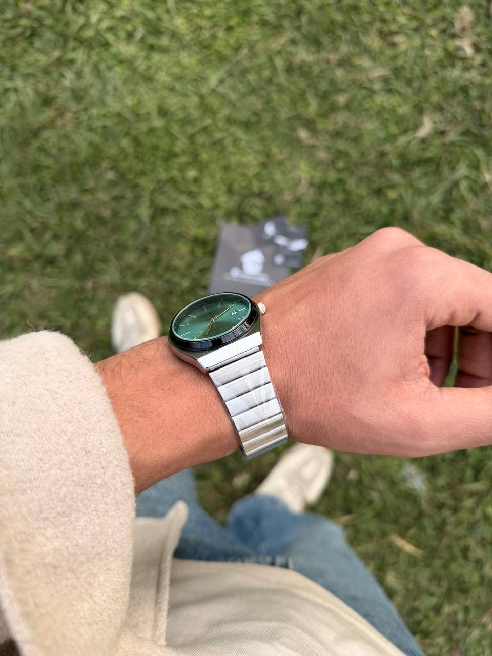 Casio Silver-liqht green