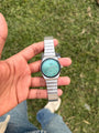 Casio Silver-liqht green