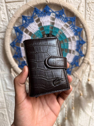 Lacoste Men's Slim Wallet & Card Holder