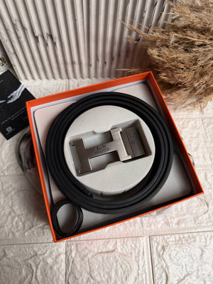 Hermes Double-Face Leather Belt