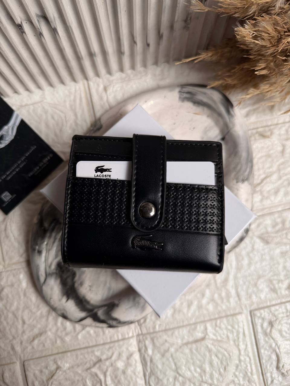 Slim Lacoste Smart Wallet