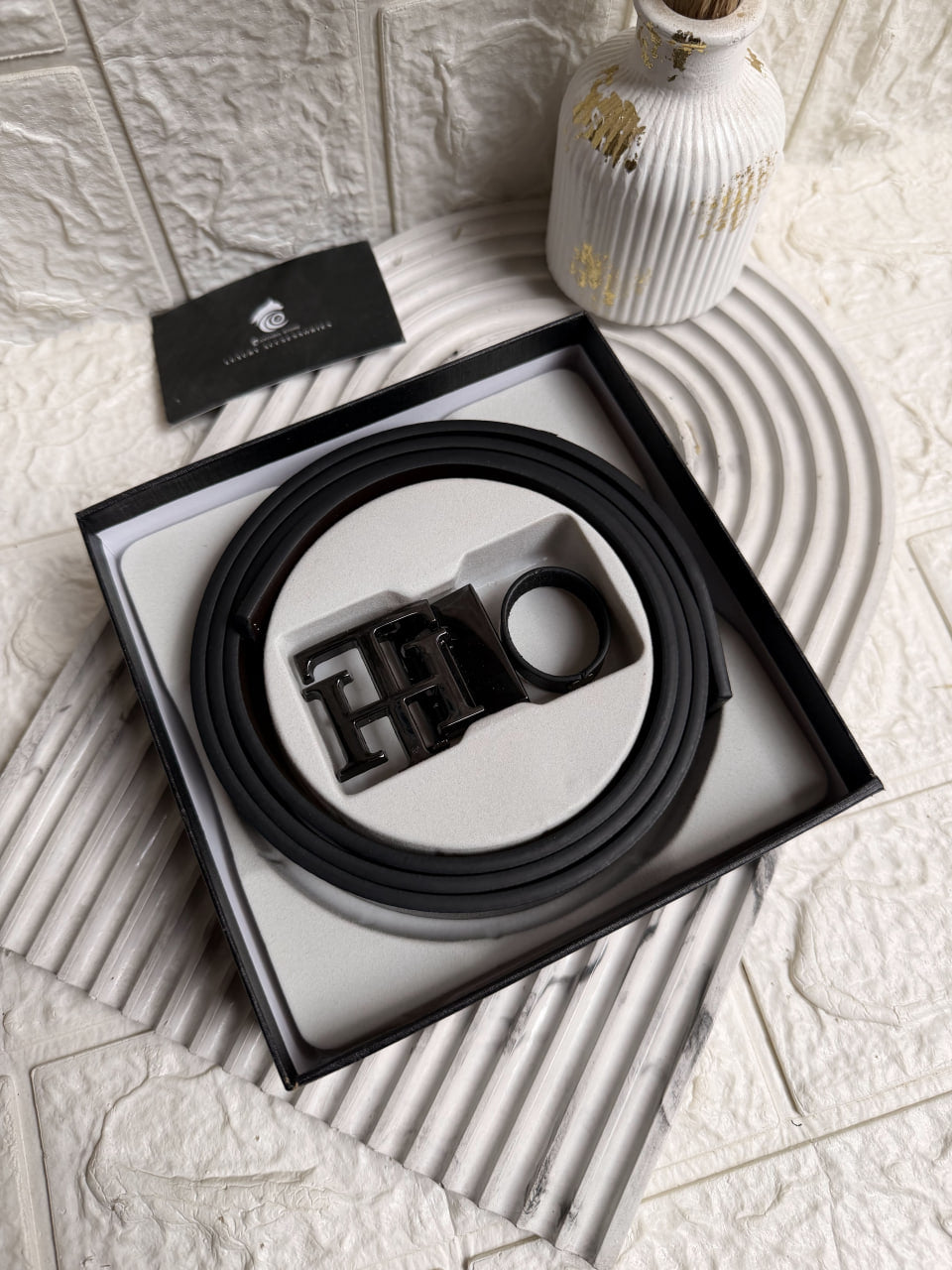 Tommy Double-Face Leather Belt