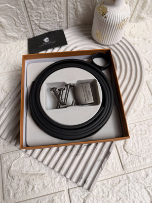 L-V Double-Face Leather Belt