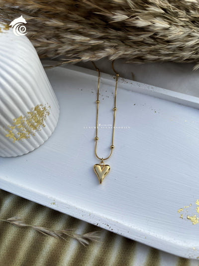 Golden Heart Necklace