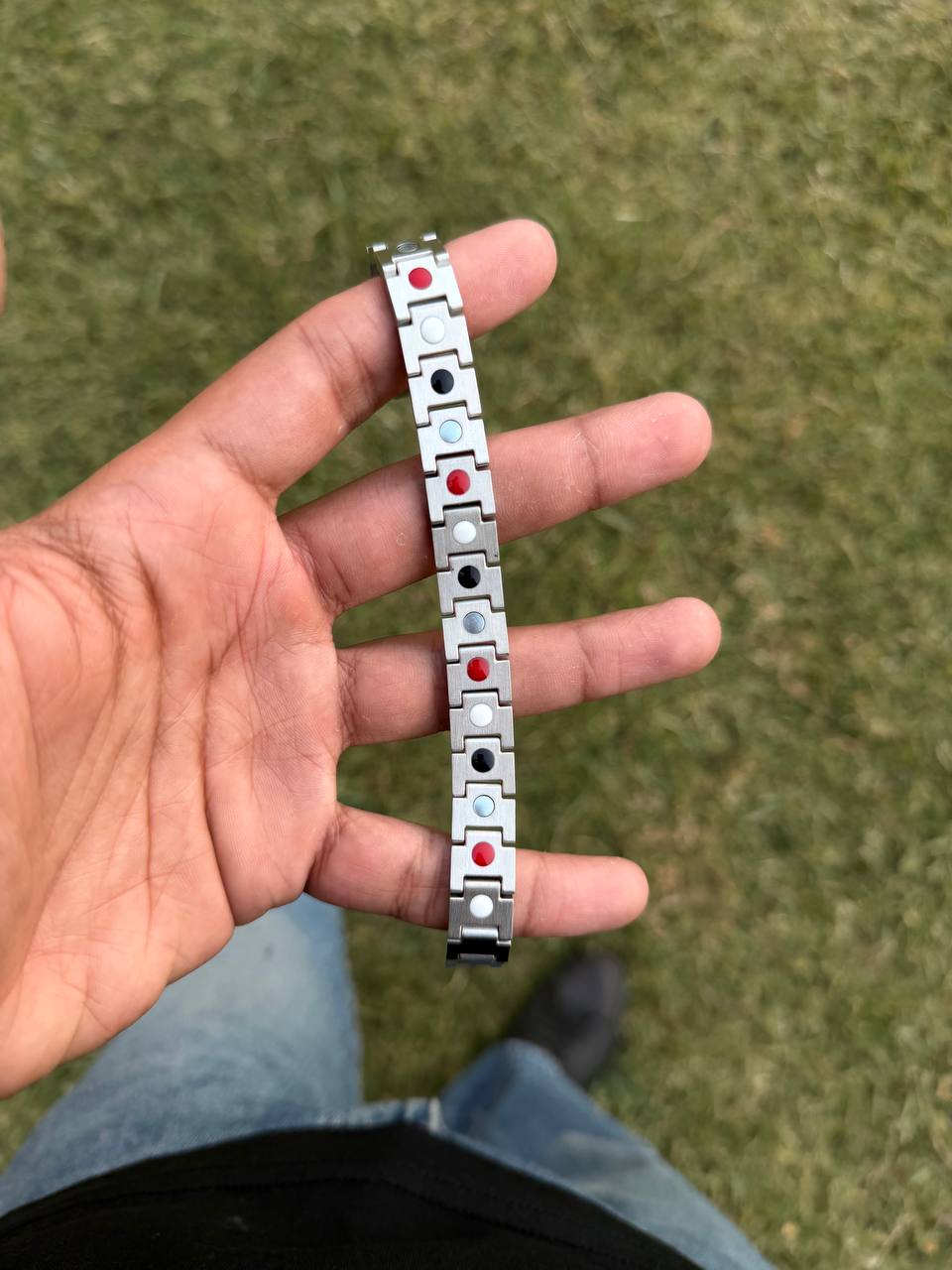 Silver-gold Lacoste Original Shape