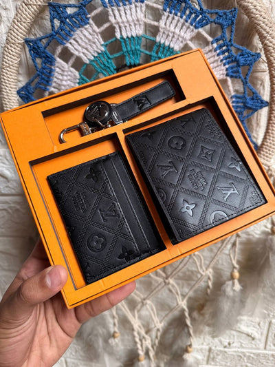 Premium L-V Leather Gift Box 6