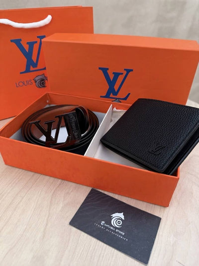 Louis Vuitton Box “ wallet +belt”