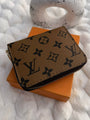 Brown L-V Woman Wallet