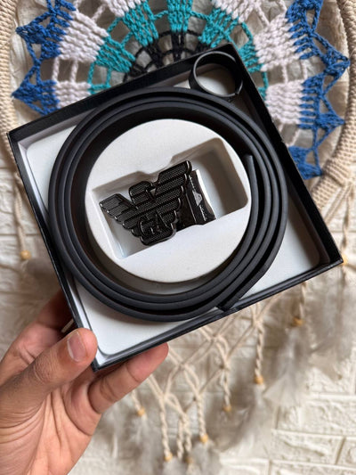 A-X Double-Face Leather Belt 3