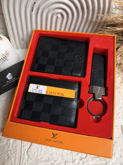 Premium L-V Leather Gift Box 6