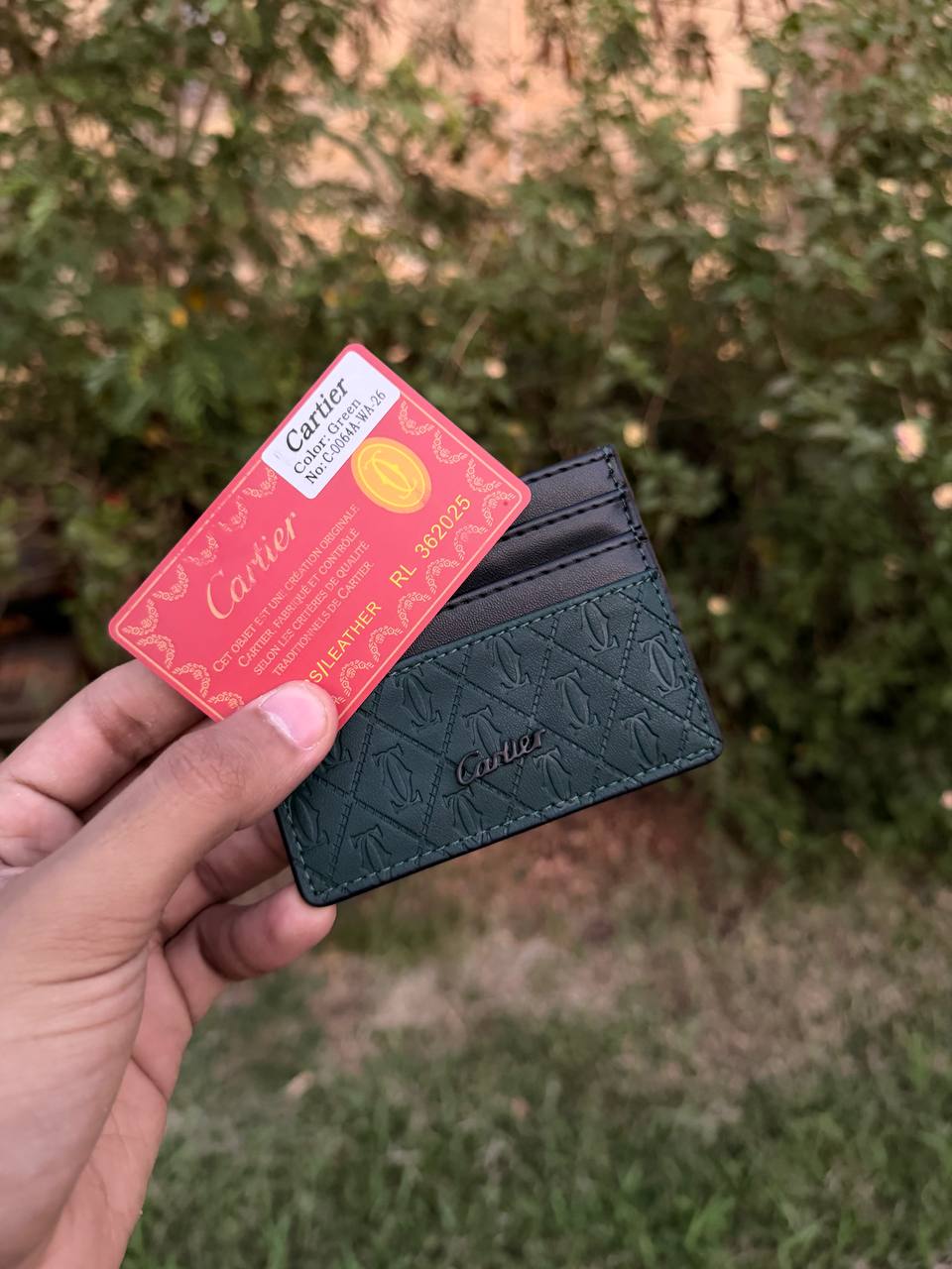 Cartier cardholder