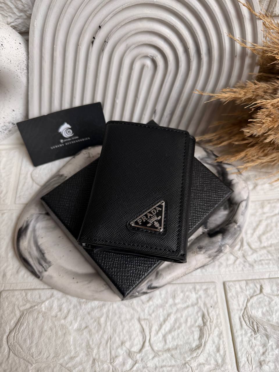 Prada Men's Slim Wallet & Card Holder