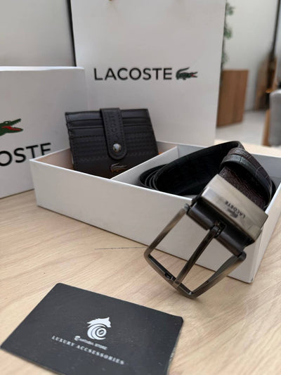 Lacoste Gift box “wallet +belt” 3