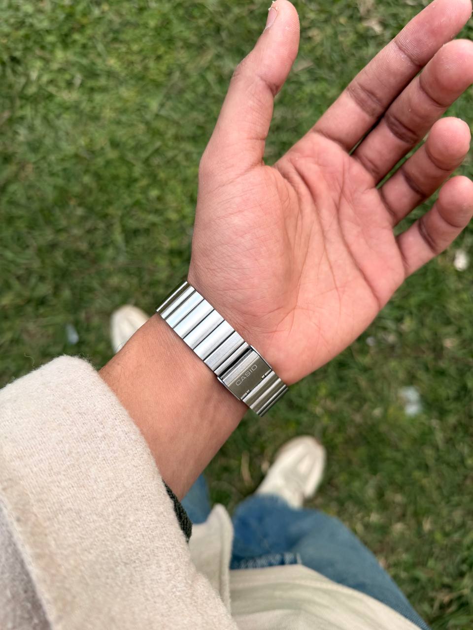 Casio Silver-liqht green