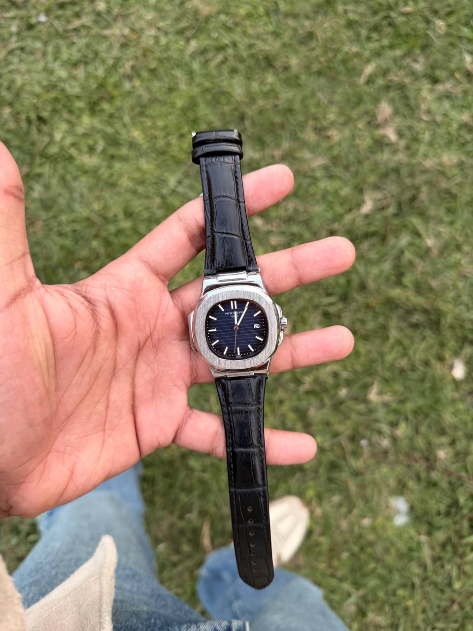 patek philippe leather