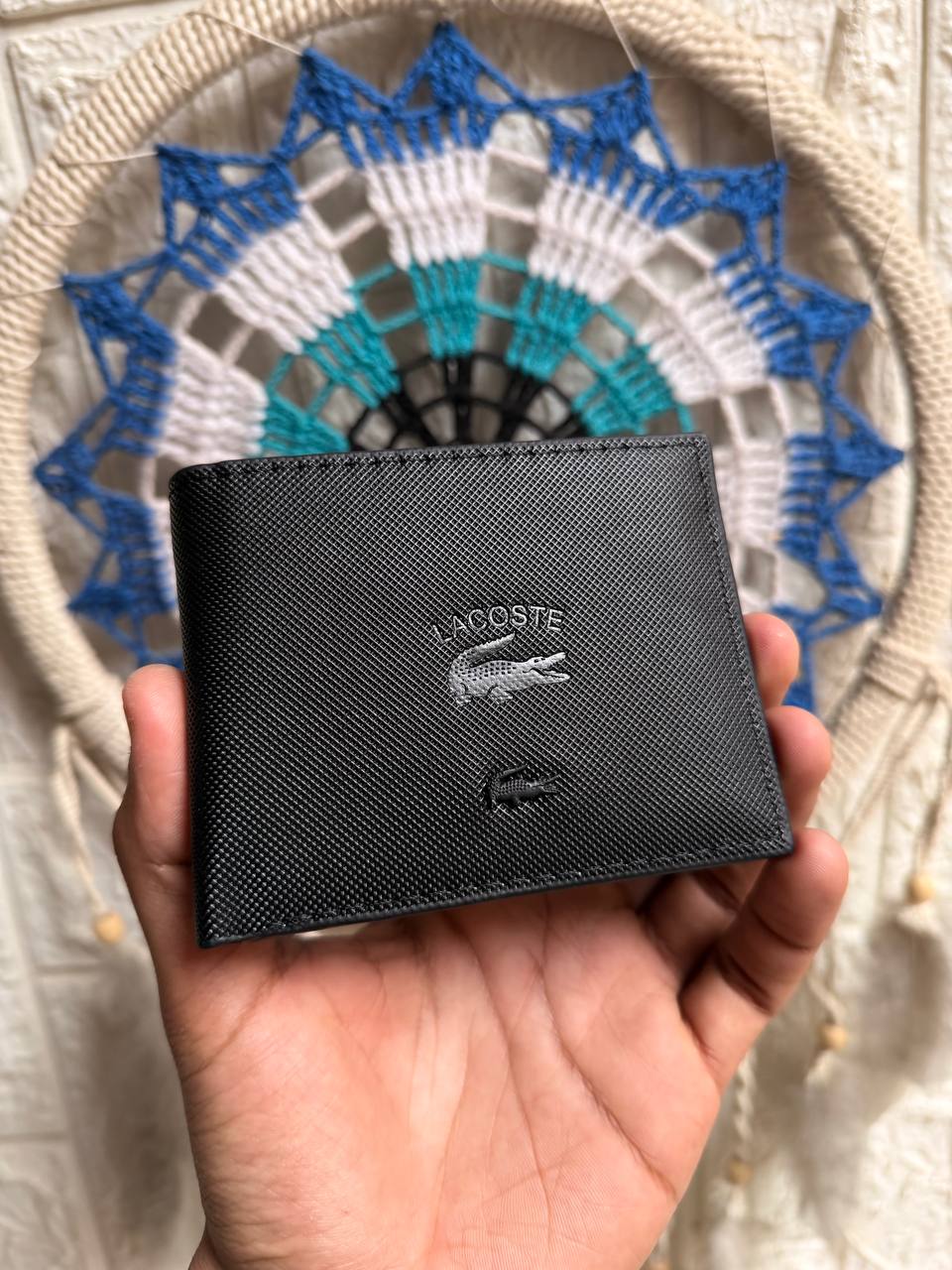 Black Lacoste Wallet 3