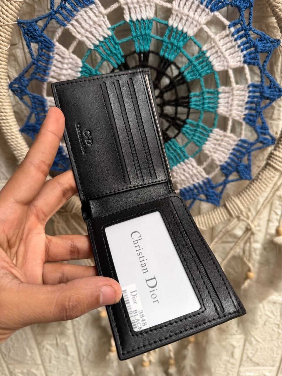Black Dior Wallet