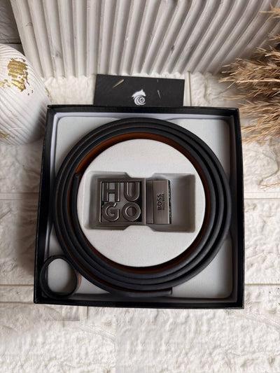 Hugo Boss Double-Face Leather Belt