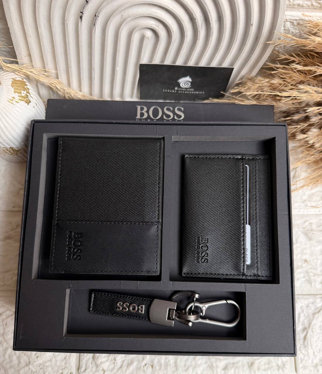 Premium Hugo Boss Leather Gift Box 3