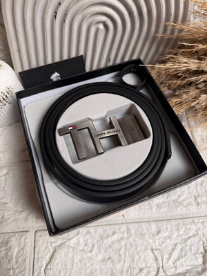 Tommy Double-Face Leather Belt 3