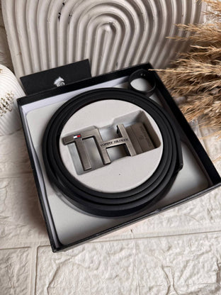 Tommy Double-Face Leather Belt 3