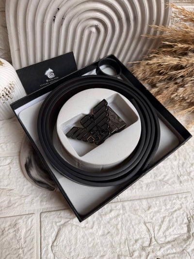 A-X Double-Face Leather Belt 3