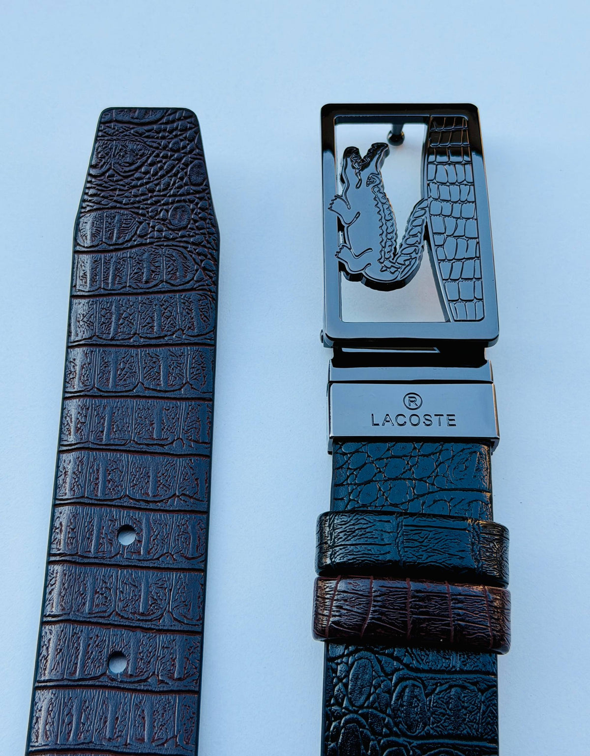 Lacoste Double-Face Leather Belt 2