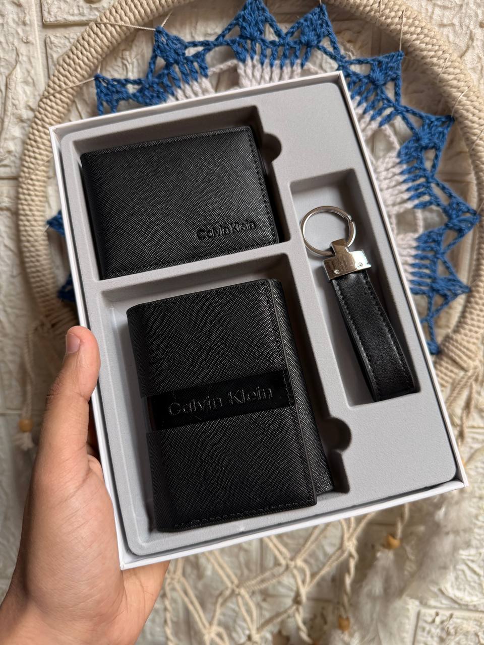 Premium calvin klein Leather Gift Box 10