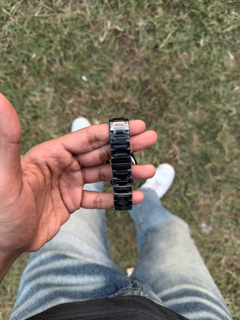 Black Tissot Watch