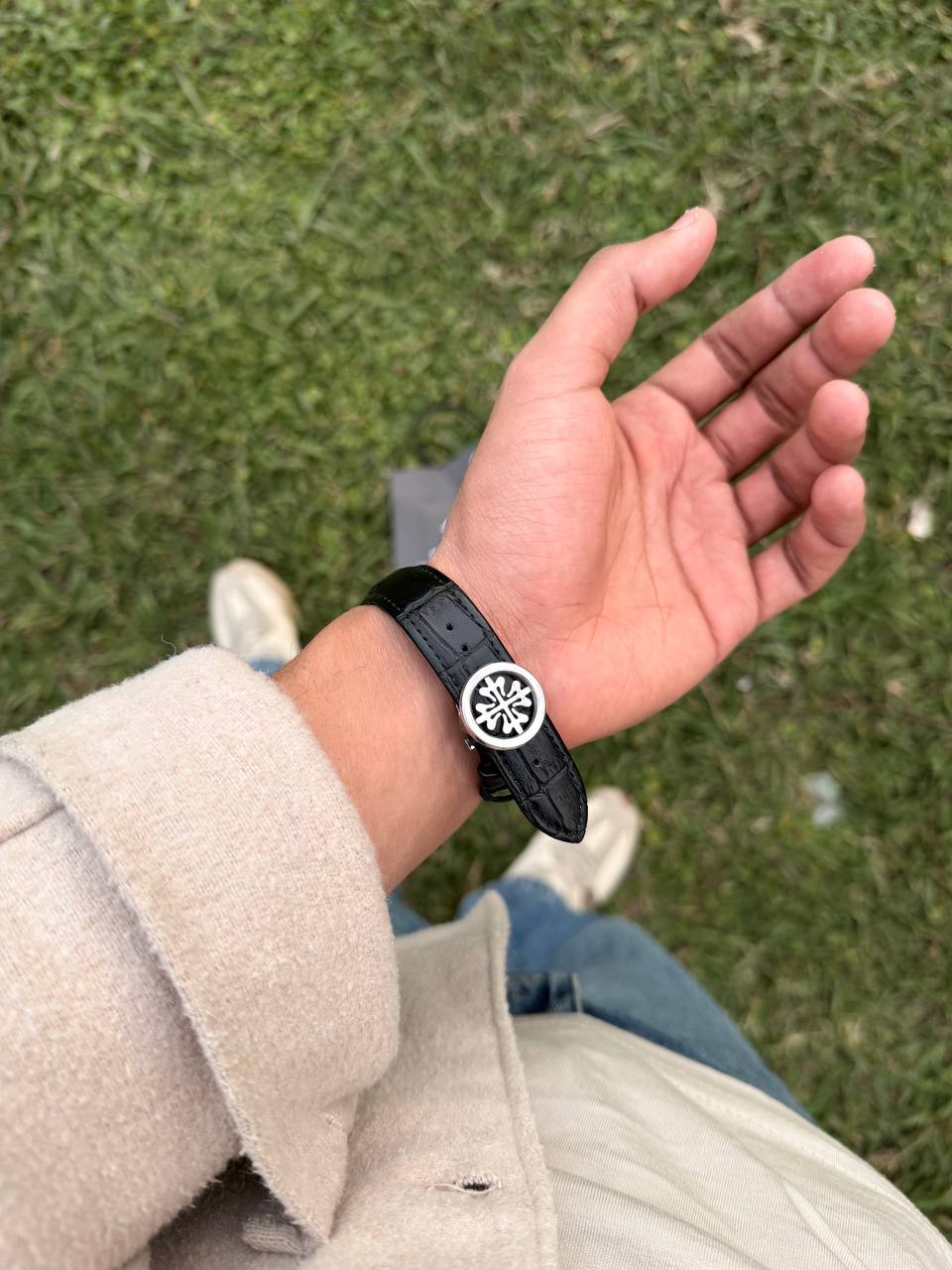 patek philippe leather
