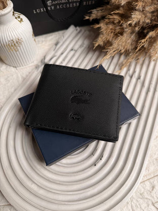 Black Lacoste Wallet 3
