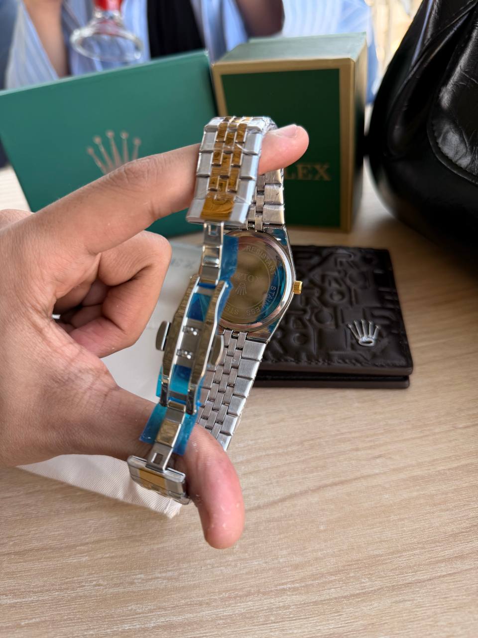 ROLEX "Watch-Wallet" Set