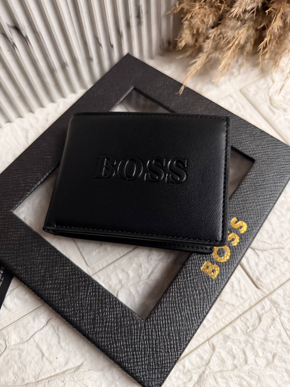 Premium Hogo Boss Leather Gift Box2