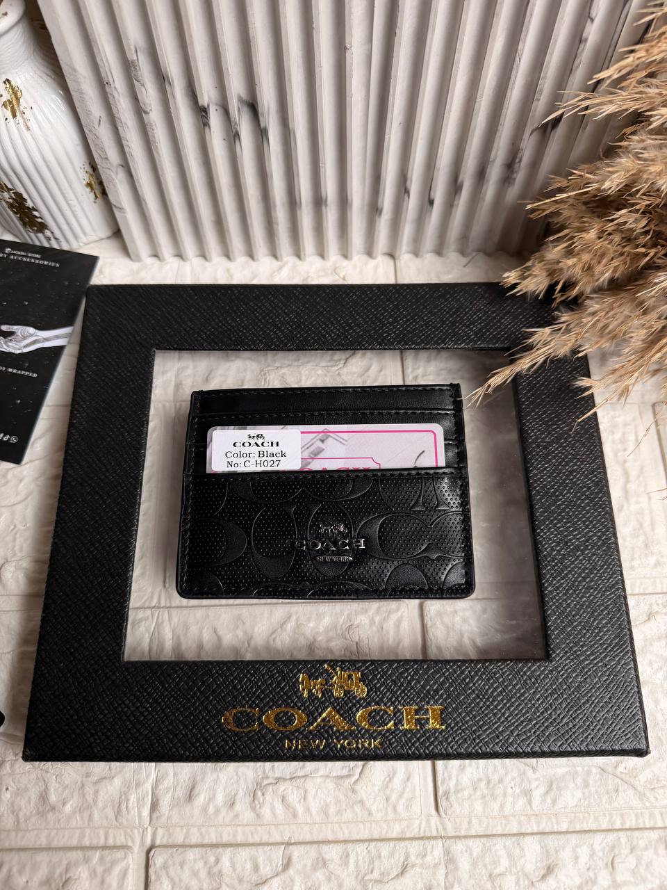 Premium Black Coach Gift Box
