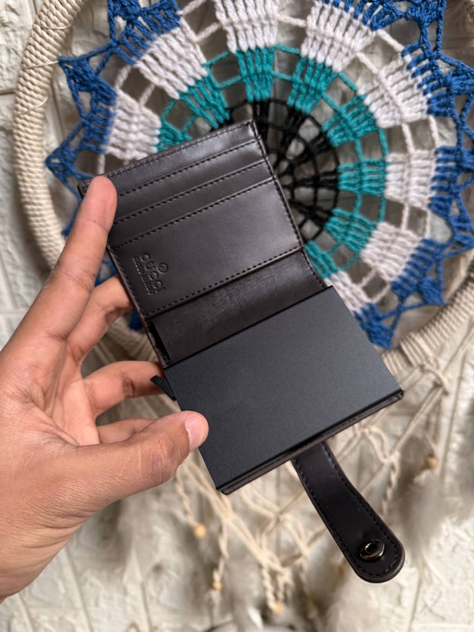 Slim Gucci Smart Wallet "brown"