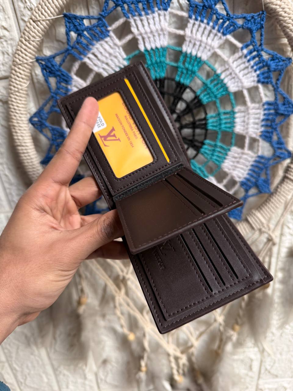 L-V Brown Wallet